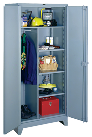 36 x 24 x 78'' (Dove Gray or Putty) - Full Height Storage Cabinet - Apex Tool & Supply