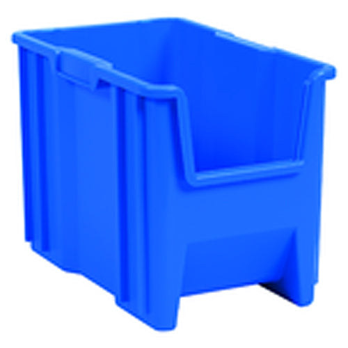 10″ × 17 1/2″ × 10 1/2″ - Blue Stak-N-Store Bin - Apex Tool & Supply