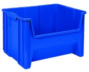 19 x 15-1/4 x 12'' - Blue Stak-N-Store Bin - Apex Tool & Supply