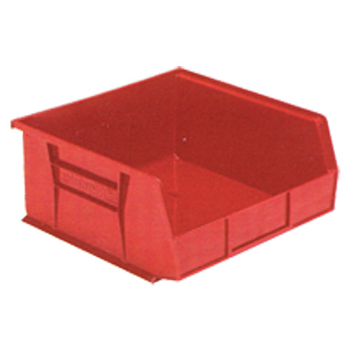11″ × 10 7/8″ × 5″ - Red Hanging or Stackable Bin - Apex Tool & Supply