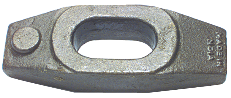 10" Tapped Heel Clamp Forged Strap - Apex Tool & Supply