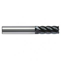 16mm Dia. - 92mm OAL - Uncoated - Solid Carbide - High Spiral End Mill - 4 FL - Apex Tool & Supply