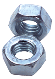 M24-3.00 - Zinc / Bright - Finished Hex Nut - Apex Tool & Supply