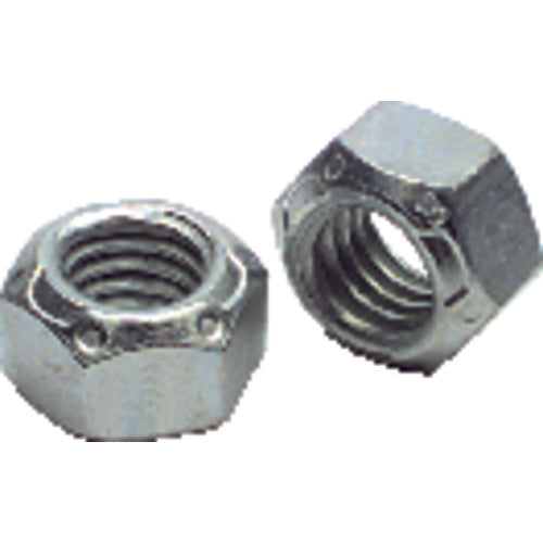 #8-32 - Zinc / Bright - Nylon Insert Stop Nut - Apex Tool & Supply