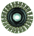 4 x 5/8-11" - .020 Wire - Knotted Brush - Apex Tool & Supply