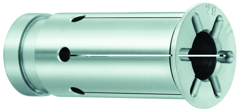 Milling Chuck Slotted Reduction Sleeve - 3/4" OD x 3/8" ID - Apex Tool & Supply