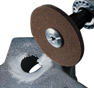 6" - MED Grit - Aluminum Oxide - EXL Unitized Wheel - Apex Tool & Supply