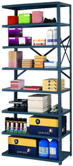 48 x 12 x 85'' (8 Shelves) - Open Style Add-On Shelving Unit - Apex Tool & Supply