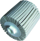4-1/2 x 2 x 5/8-11" - Felt - Polishing Flap Roll - Apex Tool & Supply