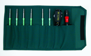 8 Piece - TorqueVario-S 10-50 In/lbs Handle TorxPlus® IP7-IP20 Blade - #28598 - Includes: IP7-IP20 - Canvas Pouch - Apex Tool & Supply