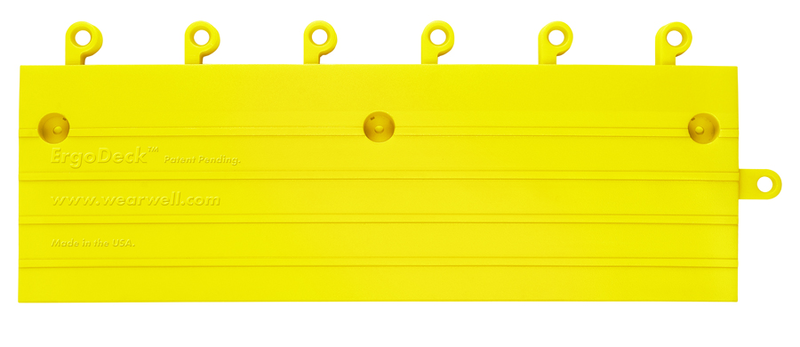 ErgoDeck Ramp (10/Case) - 6' x 18" (Yellow) - Apex Tool & Supply