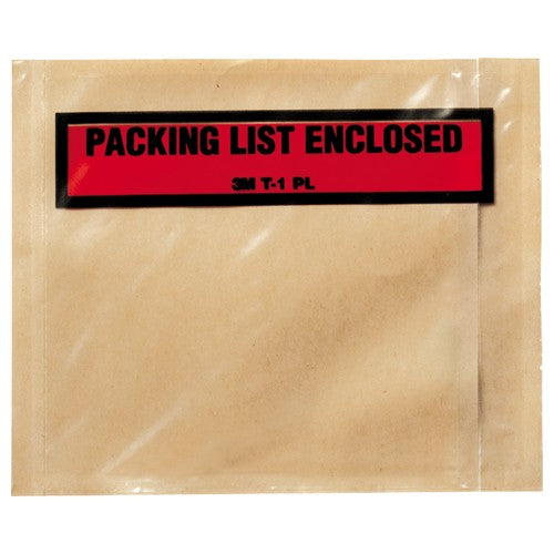 3M Top Print Packing List Envelope PLE-T1 4.5″ × 5.50″ - Apex Tool & Supply