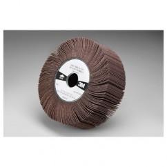 6 x 2 x 1" - 80 Grit - Aluminum Oxide - Cloth Wheel 244E - Apex Tool & Supply