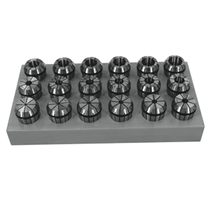 ER-8 Collet Set - Part # 08-SET9 - Apex Tool & Supply