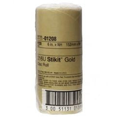 6 - P220 Grit - 216U Disc Roll - Apex Tool & Supply