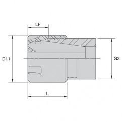 LER08M LOCKNUT - Apex Tool & Supply