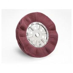12X2X3/4 4A FIN SATIN BUFF WHEEL - Apex Tool & Supply