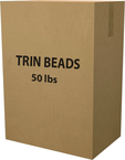 Abrasive Media - 50 lbs Glass Trin-Beads BT3 Grit - Apex Tool & Supply