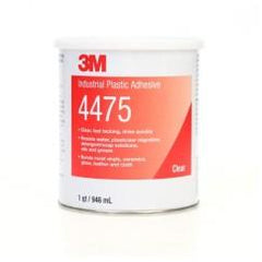 HAZ03 1 QT IND PLASTIC ADH CLR - Apex Tool & Supply