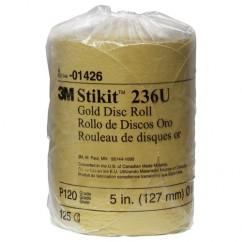 5 - P120 Grit - 236U Disc Roll - Apex Tool & Supply