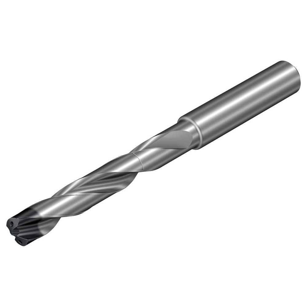Screw Machine Length Drill Bit: 5.60 mm Dia, 140 deg Point, Solid Carbide