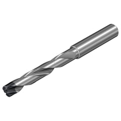 Screw Machine Length Drill Bit: 5.60 mm Dia, 140 deg Point, Solid Carbide