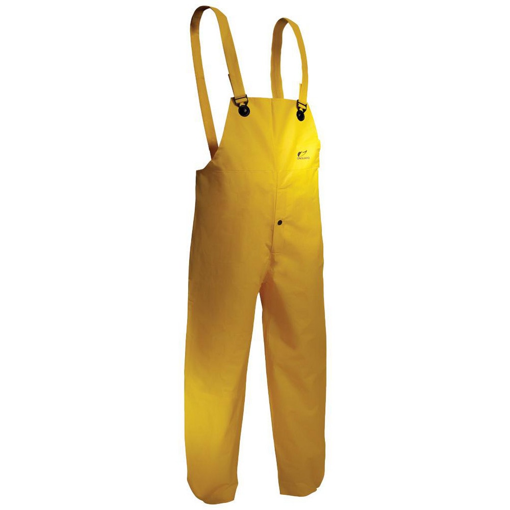 Rain Bib Overalls: Size 3X-Large, Nylon & PVC