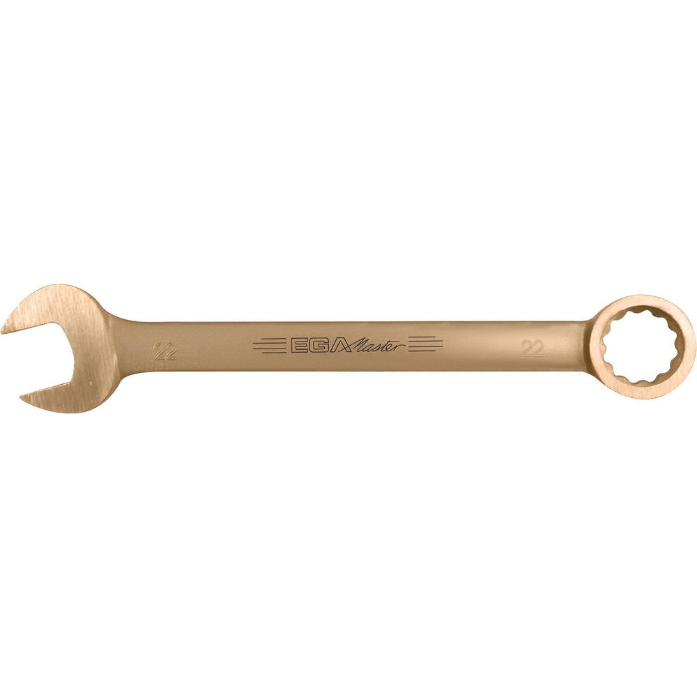 Combination Wrench: 52.00 mm Head Size, 15 deg Offset