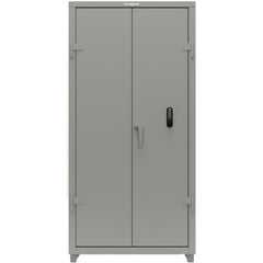 Steel Extra Heavy Duty Storage Cabinet: 36" Wide, 24" Deep, 78" High