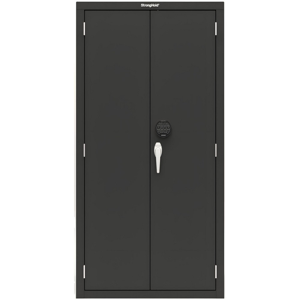 Steel Heavy-Duty Storage Cabinet: 36" Wide, 24" Deep, 72" High