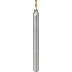 Micro Drill Bit: 1.10 mm Dia, (0.0433"), 141 deg, Solid Carbide