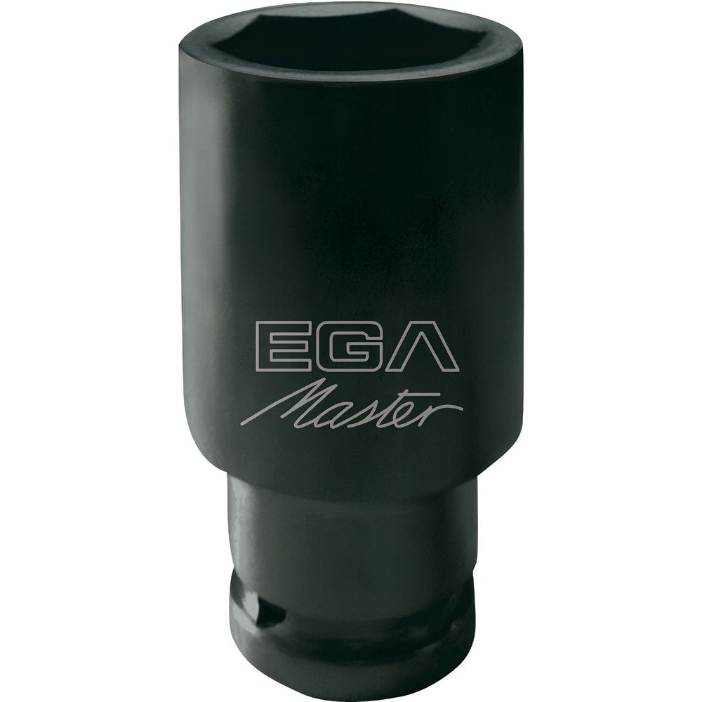 Impact Socket: 1-1/2" Drive, 1-7/16" Socket, Hex Drive