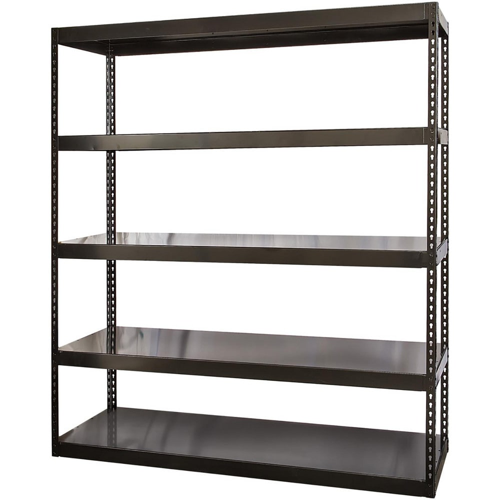 Steel Shelving; Shelf Type: Starter Unit; Starter or Add-On: Starter Unit; Adjustment Type: Boltless; Boltless: Yes; Shelf Capacity: 2000; Mount Type: Floor