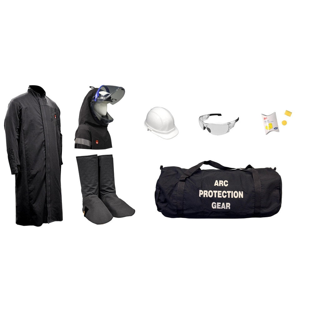 Arc Flash Clothing Kit: Size Large, Cotton, Coat, Hoods & Leggings