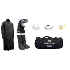 Arc Flash Clothing Kit: Size Large, Cotton, Coat, Hoods & Leggings