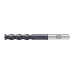 Corner Chamfer End Mill: 20.00 mm Dia, 80.00 mm LOC, 4 Flute, 0.20 mm Chamfer Width, Solid Carbide