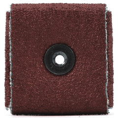 Cross & Square Pads; Pad Type: Square; Abrasive Type: Coated; Grade: Fine; Grit: 120; Eyelet Size: 1/4-20; Pad Length: 3.0000; Pad Width: 0.25; Abrasive Material: Aluminum Oxide