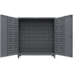 Steel Storage Cabinet: 72" Wide, 24" Deep, 72" High