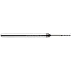Micro Drill Bit: #77 (0.0180"), 130 deg, Solid Carbide