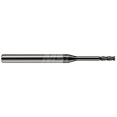 Square End Mill: 0.0400" Dia, 0.1200" LOC, 4 Flute, Solid Carbide