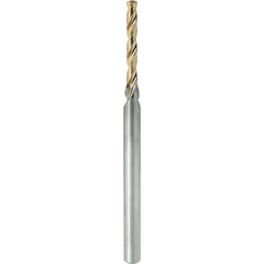Micro Drill Bit: 1.90 mm Dia, (0.0748"), 139 deg, Solid Carbide