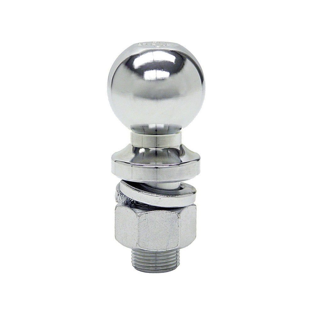 Hitch Balls; Ball Diameter: 2.00; Shank Diameter: 0.4380; Shank Length: 2.125 in; Maximum Capacity: 0 lb; Finish/Coating: Chrome; Class: II; Features: Corrosion-Resistant