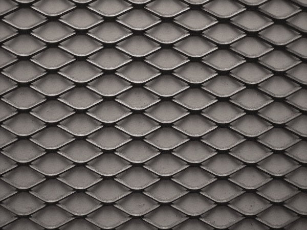 Steel Expanded Sheets; Overall Length: 48 in; Overall Width: 48 in; Overall Thickness: 0.125 in