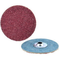 Quick-Change Disc: Type S, 1-1/2" Dia, 240 Grit, Aluminum Oxide, Coated