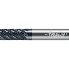 Square End Mill: 0.7500" Dia, 1.0000" LOC, 7 Flute, Solid Carbide