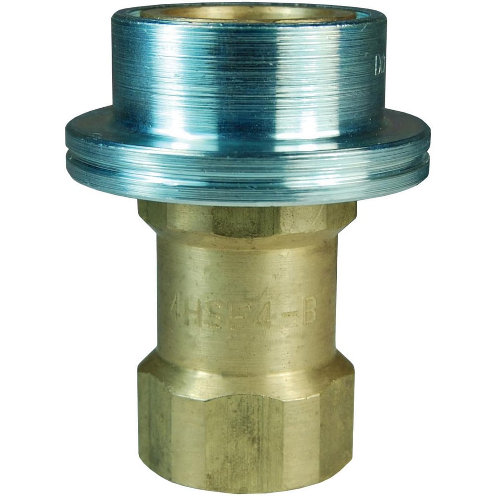 Hydraulic Hose Fittings & Couplings; Type: HS-Series ISO-B Steam Interchange Female Coupler; Fitting Type: Coupler; Hose Inside Diameter (Decimal Inch): 0.5000; Hose Size: 1/2