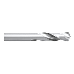 Screw Machine Length Drill Bit: 0.1770" Dia, 135 deg Point, HSS