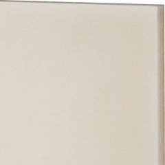 Plastic Sheet: Cast Nylon, 1/2" Thick, 12" Wide, 2' Long, Natural