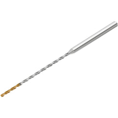 Micro Drill Bit: 1.90 mm Dia, (0.0748"), 139 deg, Solid Carbide