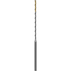 Micro Drill Bit: 1.50 mm Dia, (0.0591"), 139 deg, Solid Carbide